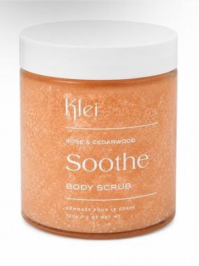 Klei Soothe Rose & Cedarwood Body Scrub